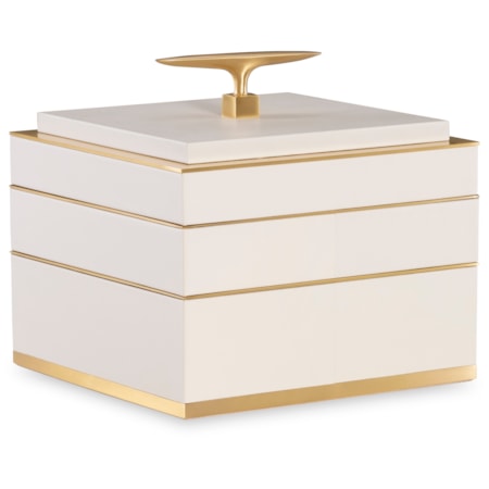 Cream Compartment Box