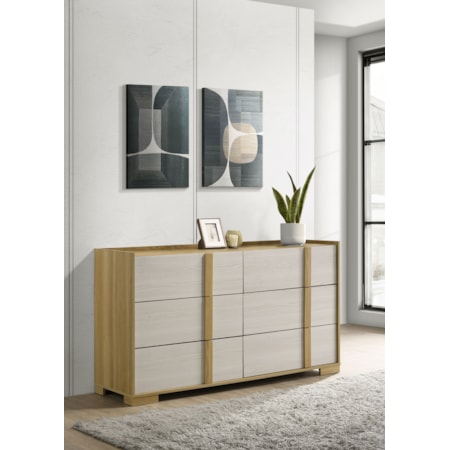 Hyland 6-drawer Dresser