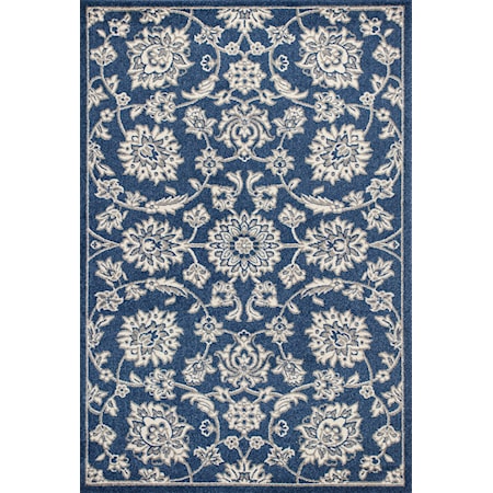 6'7" X 9'6" Denim Verona Area Rug