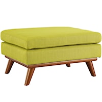 Upholstered Fabric Ottoman