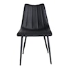 Moe's Home Collection Alibi Alibi Dining Chair Matte Black-M2