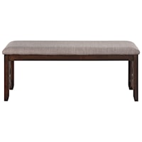 Dining Bench with Upholstered Seat