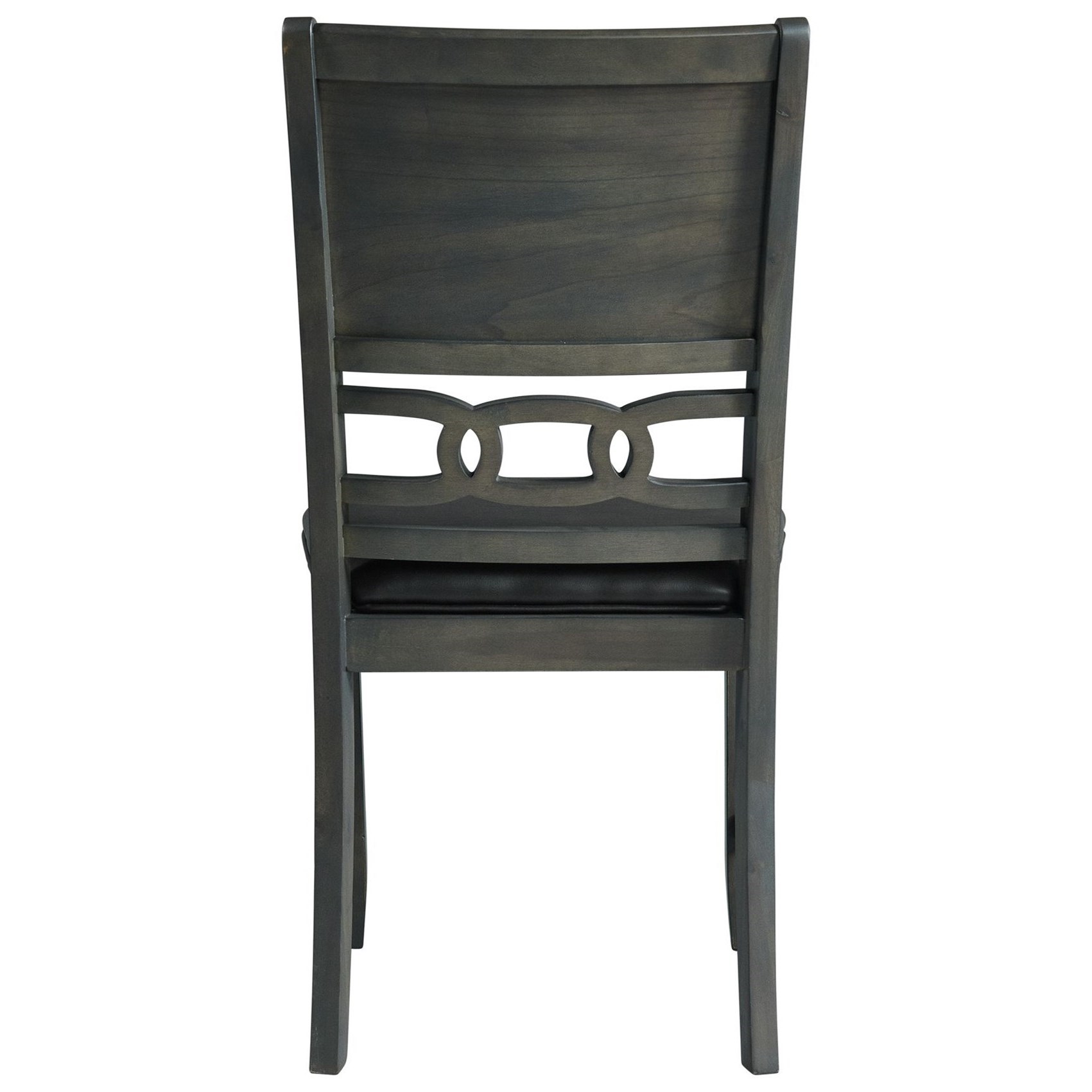 Standard Height Faux Leather Side Chair
