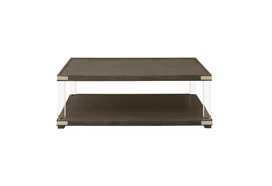 Boulevard Acrylic Cocktail Table by Pulaski Furniture at A1 Furniture & Mattress