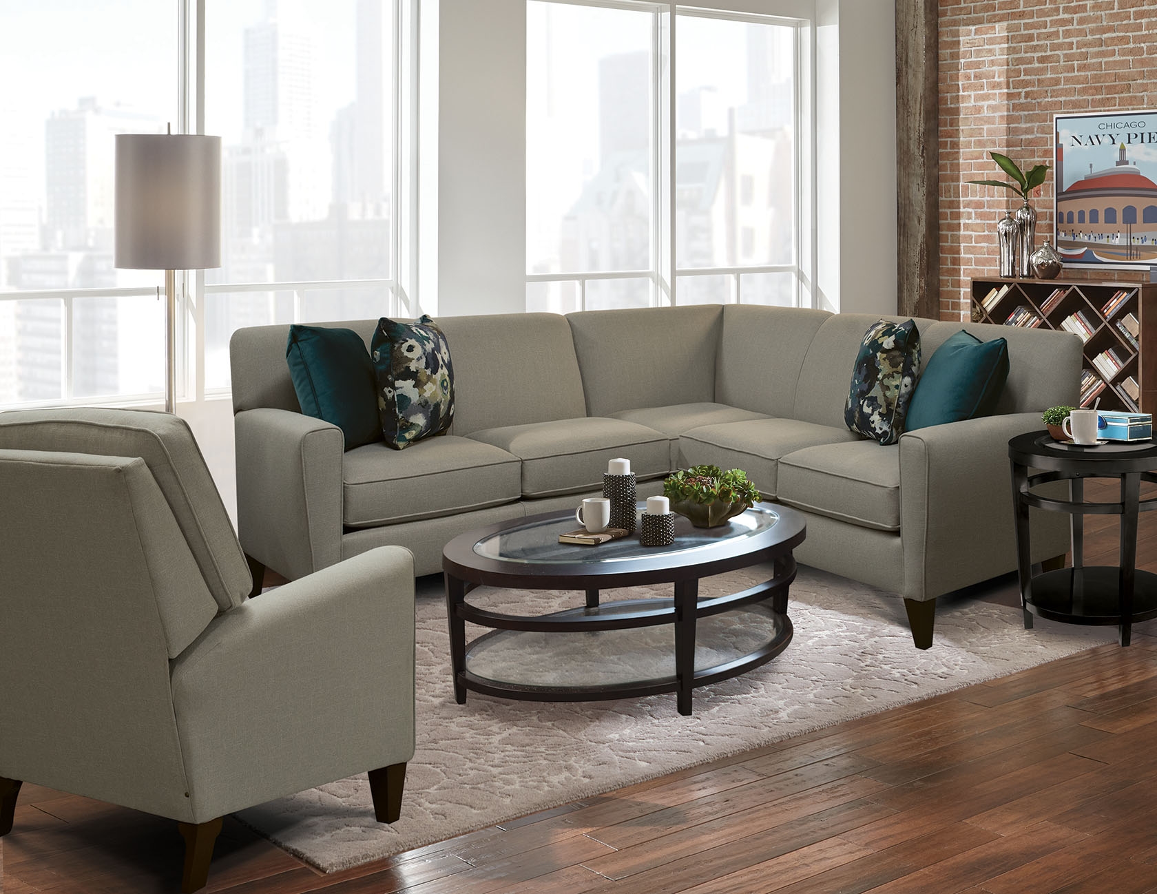 England Collegedale 2-Piece Sectional Sofa