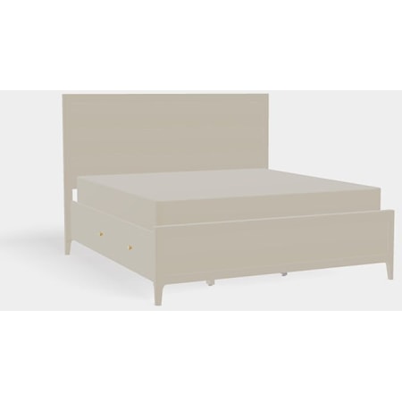 Toulon King Upholstered Bed with Both Drawerside Storage