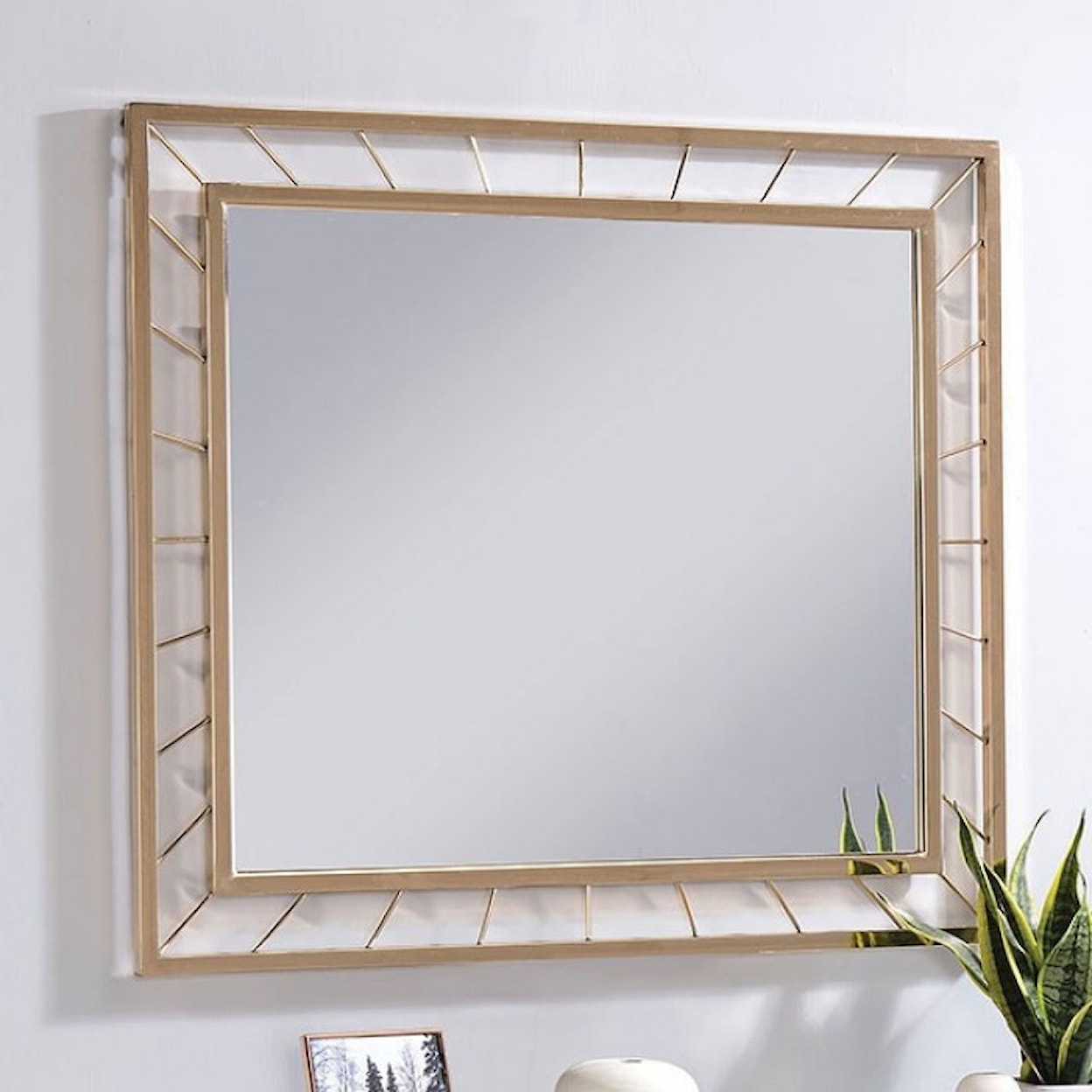 Furniture of America Sherbrooke Mirror