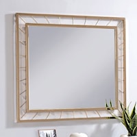 Gold Finish Mirror