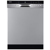 24" Built-In Front Control Dishwasher with Stainless Steel Tall Tub Stainless Steel - GBF532SSPSS