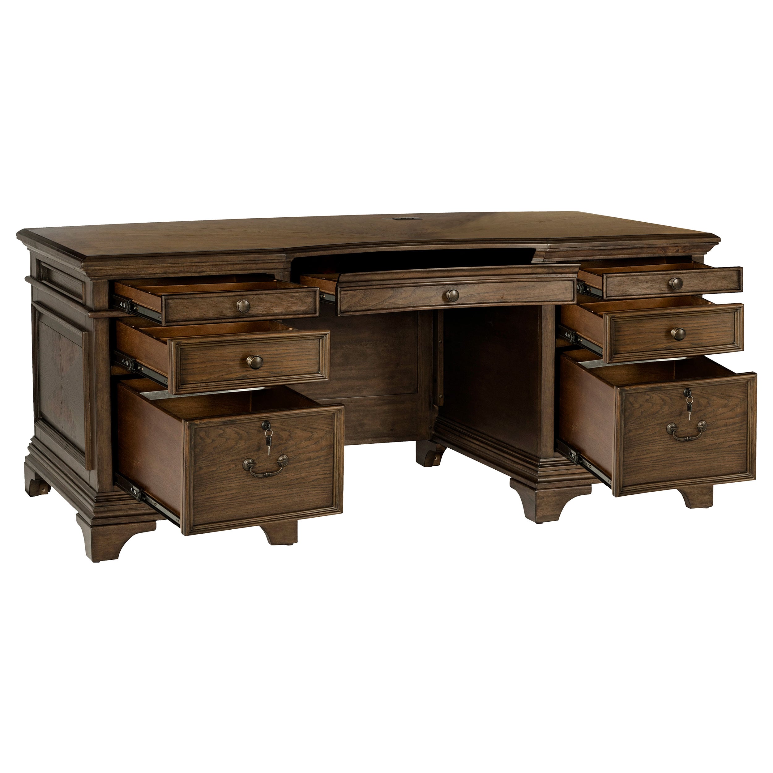 72-inch 7-drawer Executive Desk