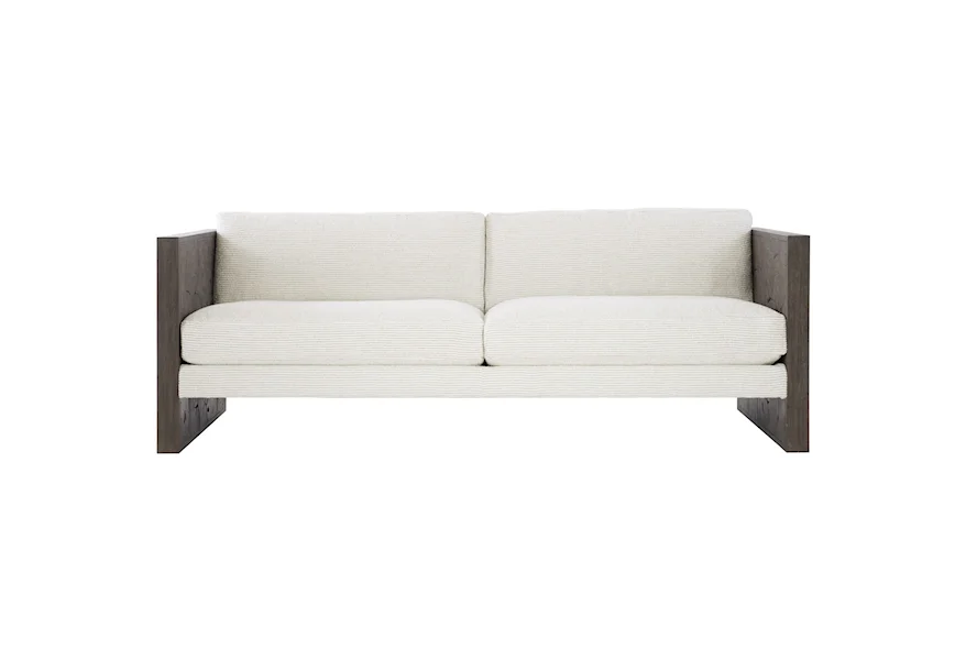 Interiors Antigua Fabric Sofa Without Pillows by Bernhardt at Baer's Furniture