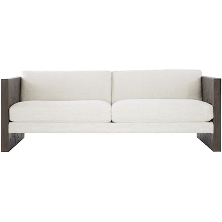 Antigua Fabric Sofa Without Pillows