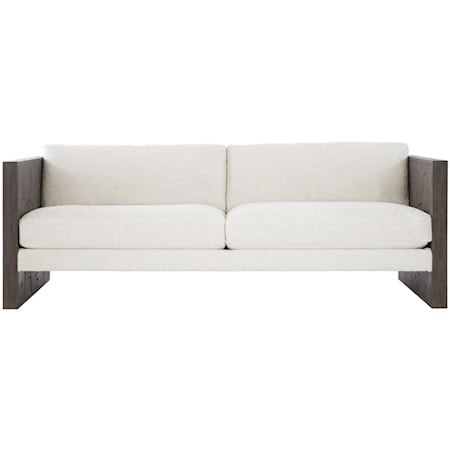 Antigua Fabric Sofa Without Pillows