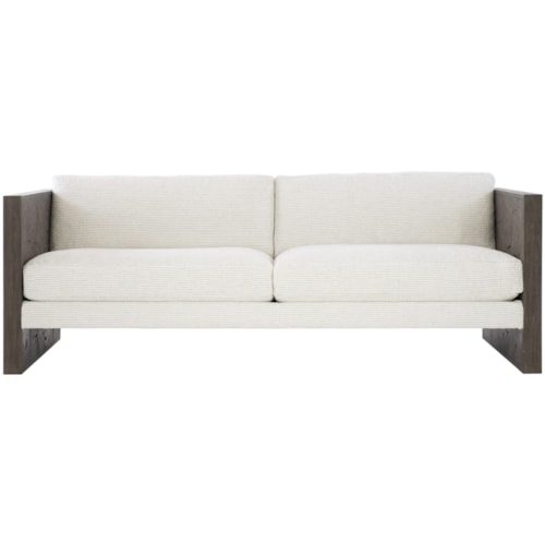 Antigua Fabric Sofa Without Pillows