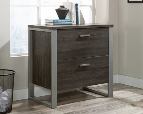 Contemporary Two-Drawer Lateral File Cabinet