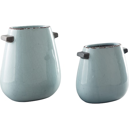 Diah Blue Vase Set