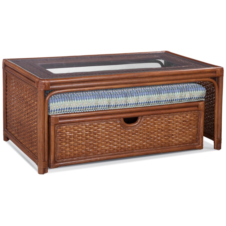 Braxton Culler Grand Water Point Cocktail Table with Bench