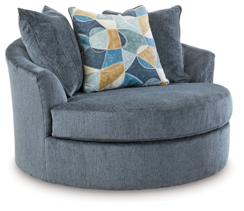 Oversized Swivel Accent Chair