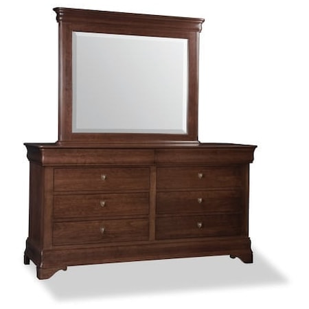 Double Dresser & Mirror
