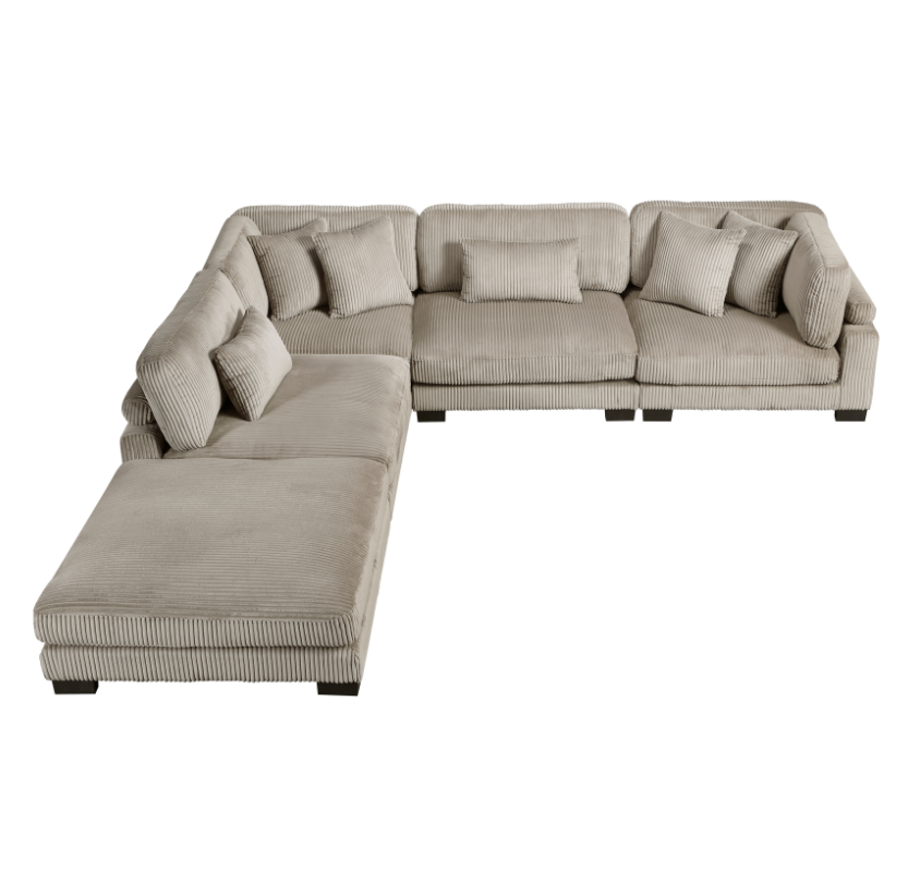 Homelegance Traverse 5-Piece Sectional Sofa