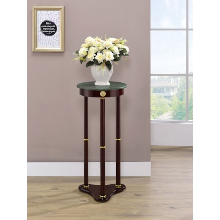 Edie Marble Top Accent Side Table