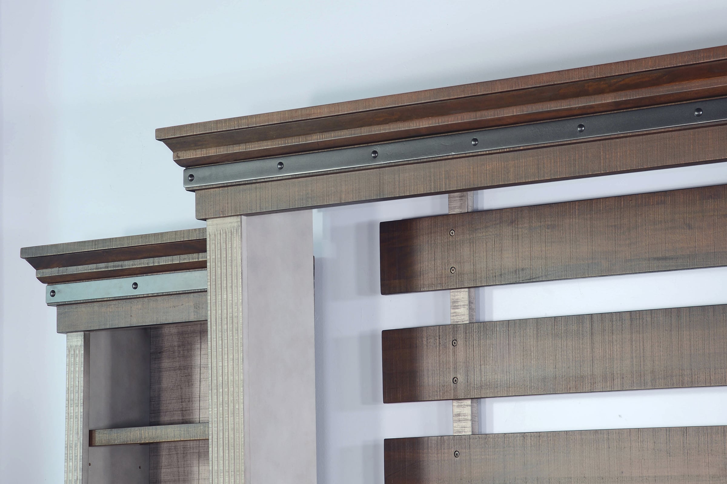 Entertainment Wall with Fireplace Insert