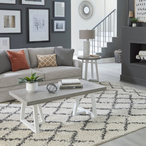 Modern Farmhouse 3-Piece Occasional Table Set