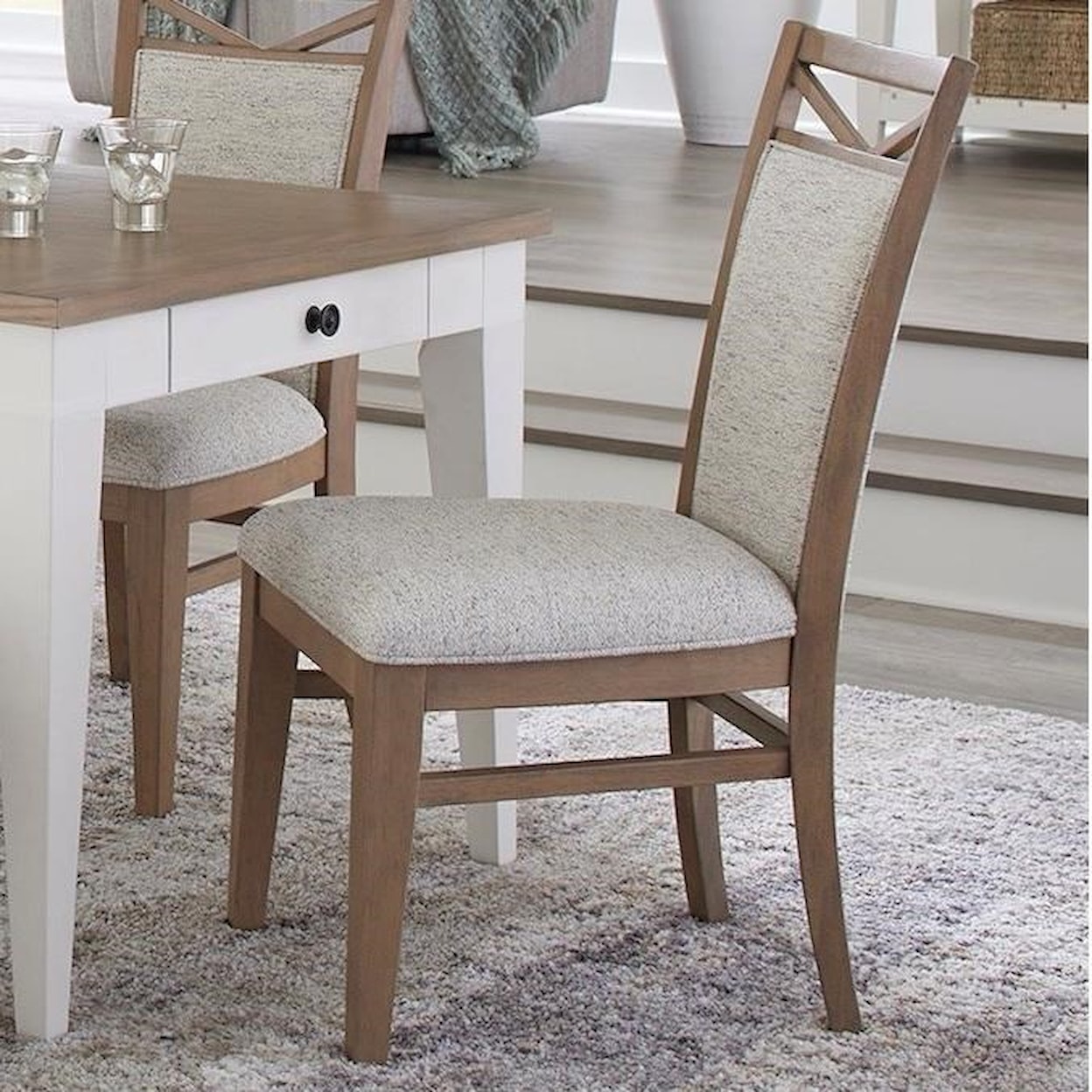 Paramount Furniture Americana Modern Dining Chair Upholstered