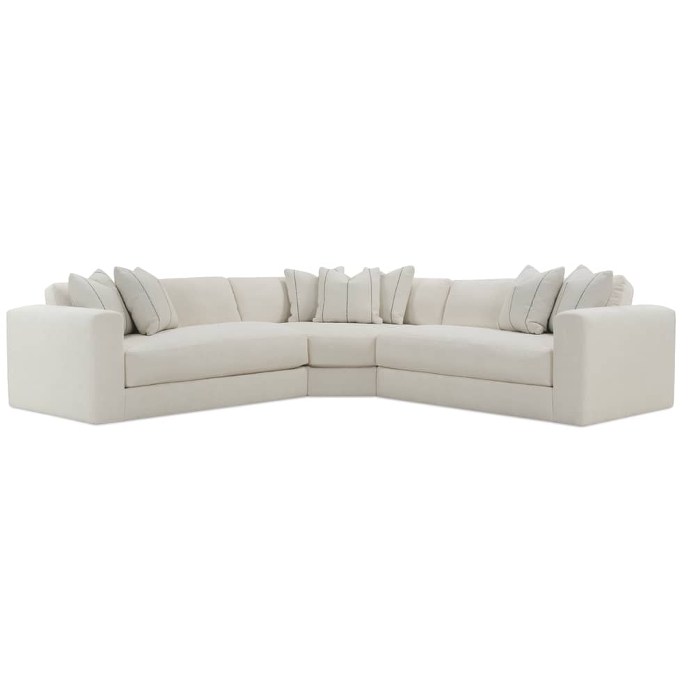 3-pc. Track Arm Sectional Sofa