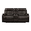 Elements International Trinidad Power Reclining Loveseat