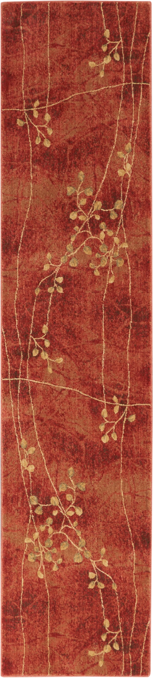 2'3" x 10' Flame Runner Rug