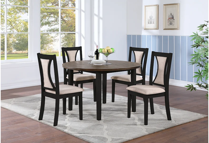 Hudson Dining Set by New Classic at Wilson's Furniture