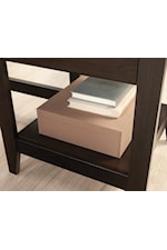 Sauder Summit Station Contemporary Four-Drawer Chest with Easy-Glide Drawers