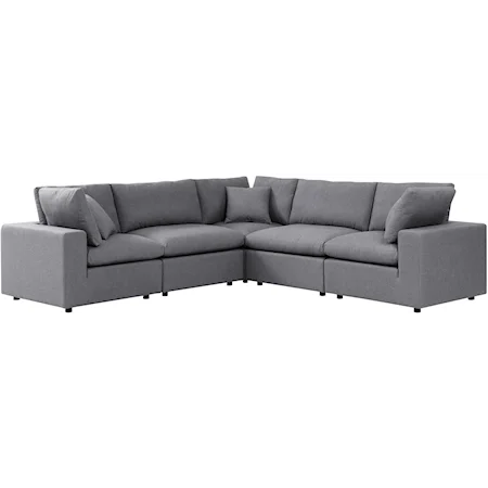 Outdoor 5-Piece Sectional Sofa