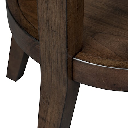 Round End Table