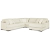 Signature Design by Ashley Zada 4-Piece Sectional with Chaise