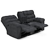 Signature Design by Ashley Furniture Wilhurst Double Reclining Loveseat w/ Console