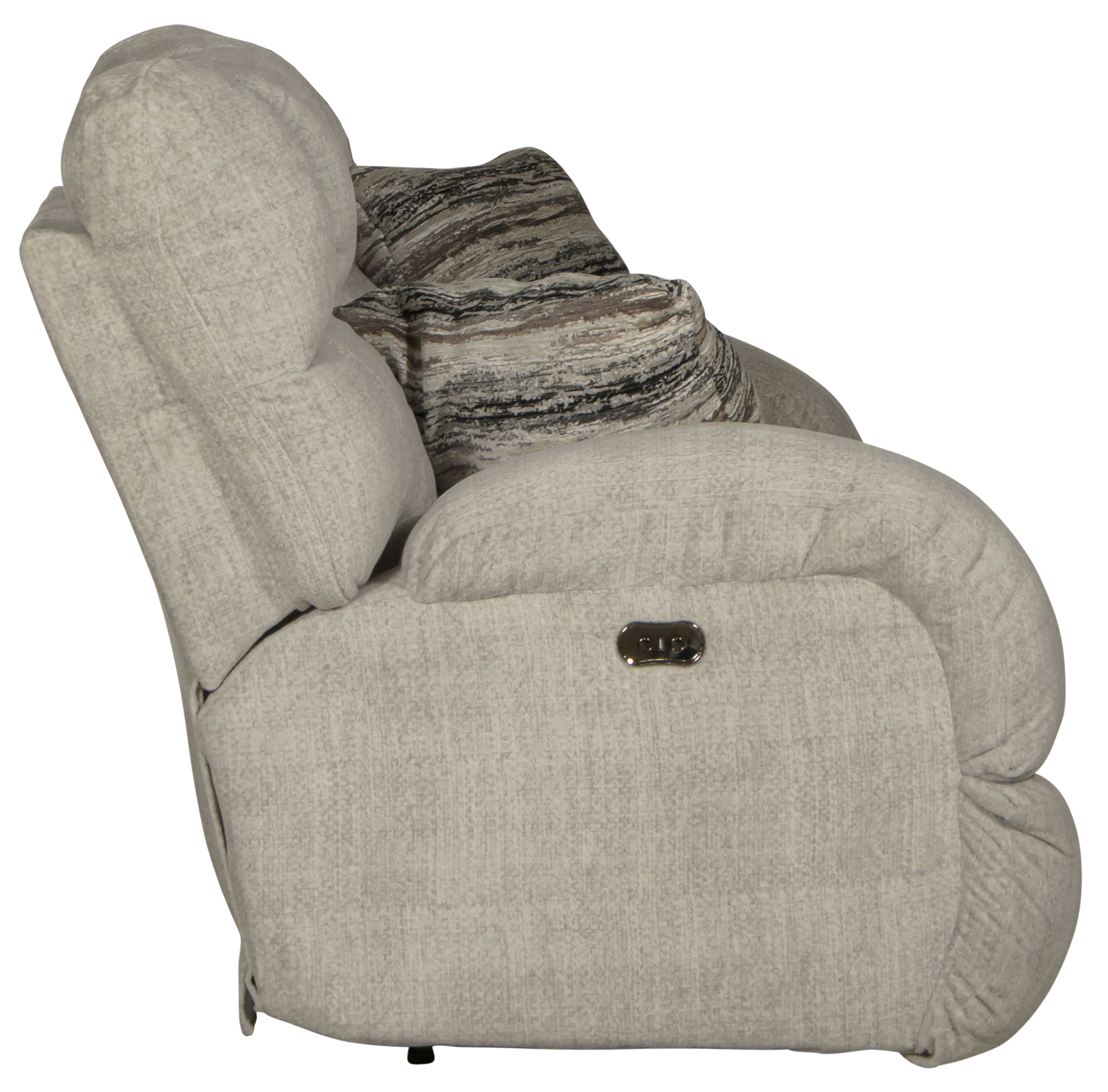 Catnapper Ashland Lay Flat Power Reclining Console Loveseat