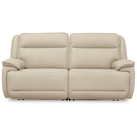 2-piece Power Reclining Loveseat Sectional