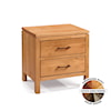 Archbold Furniture 2 West Contemporary 2 Drawer Nightstand