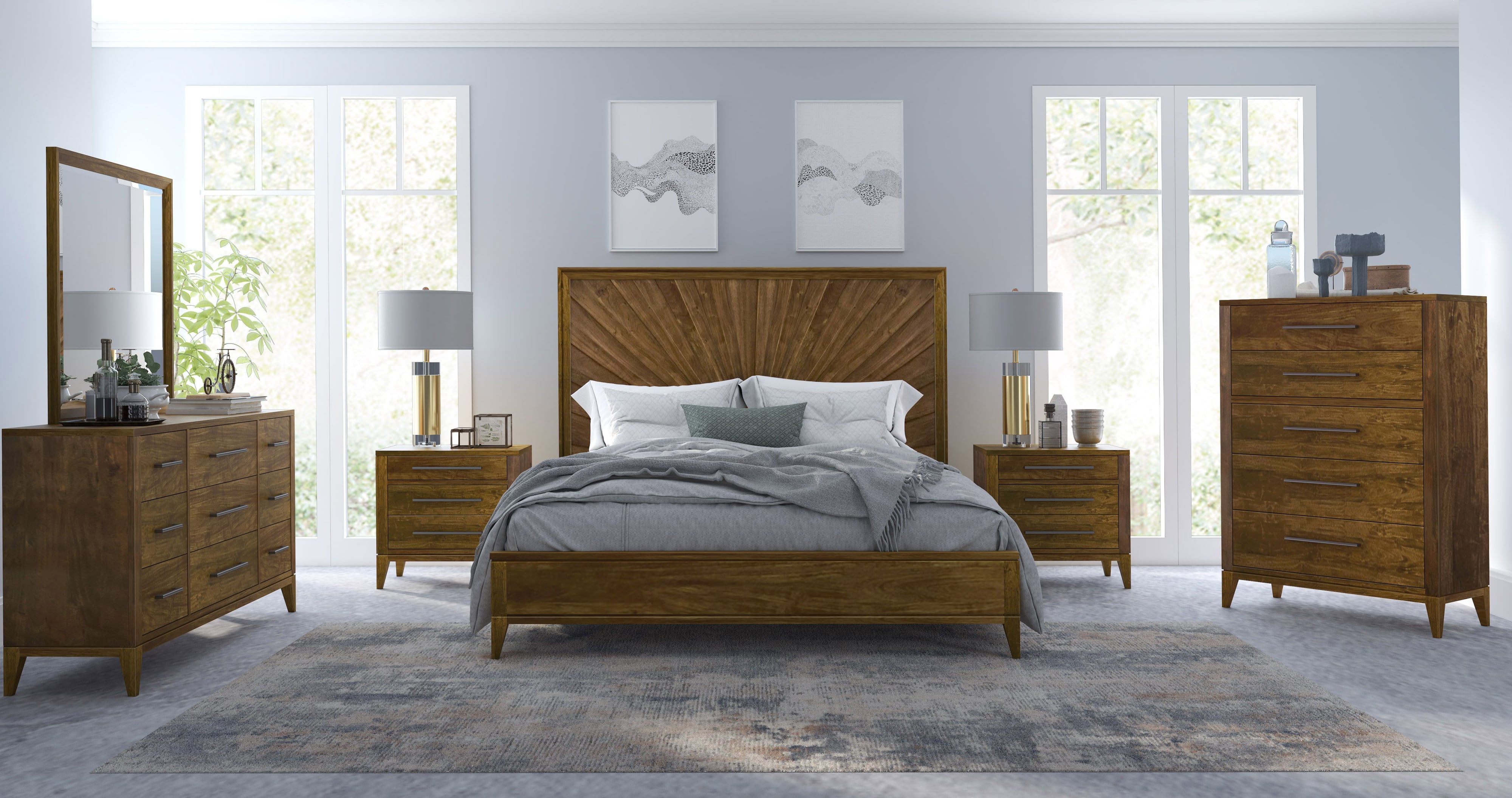 Shelter Home Moab MOAB 5 DRAWER CHEST