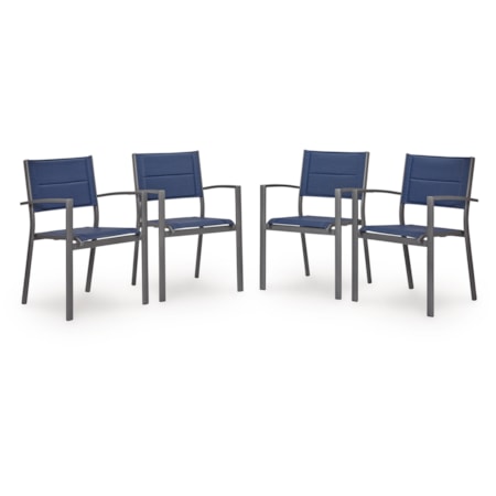 Sling Arm Chair (Set Of 4)