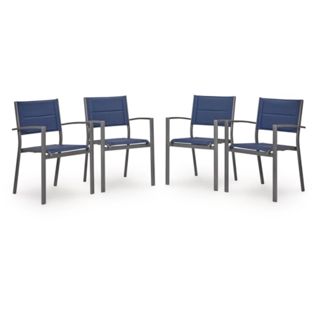 Sling Arm Chair (Set Of 4)