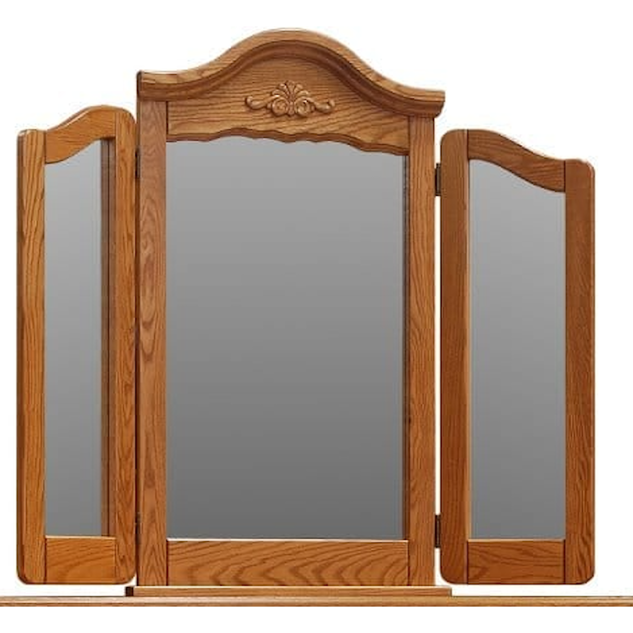 Wolfcraft Vintage Tri-fold Mirror