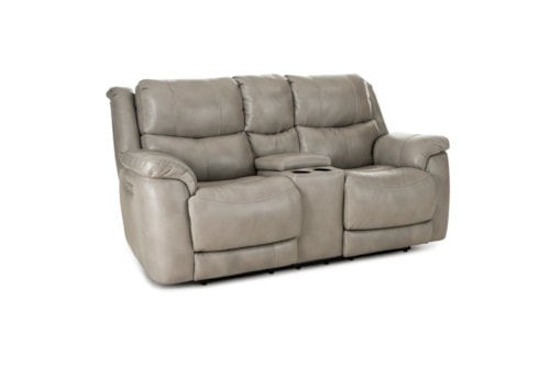 Transitional Zero Gravity Power Loveseat