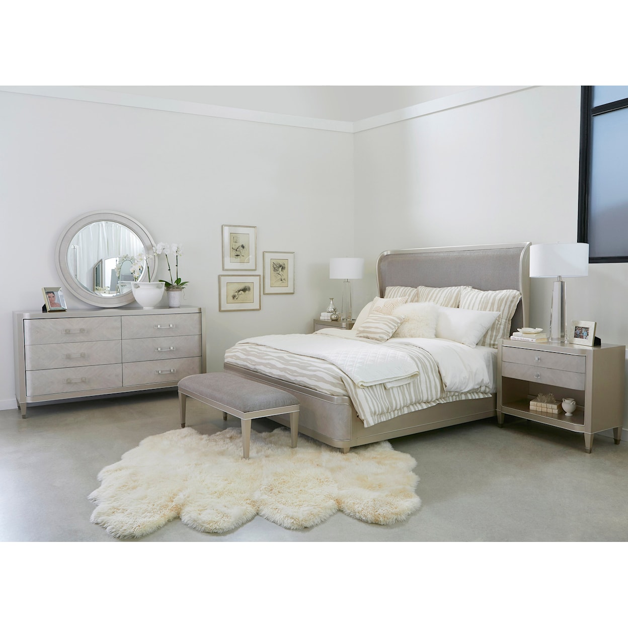 Pulaski Furniture Zoey King Bedroom Set