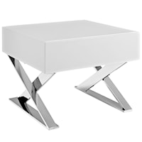 Sector Contemporary Nightstand