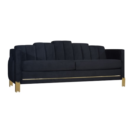 NEW YORK BLACK LIGHTED SOFA |