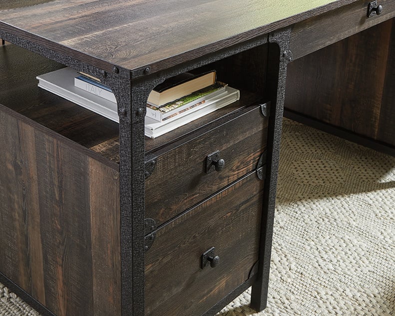 Steel River Double Pedestal Desk
