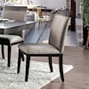 Furniture of America Modoc 2-Piece Side Chair Set